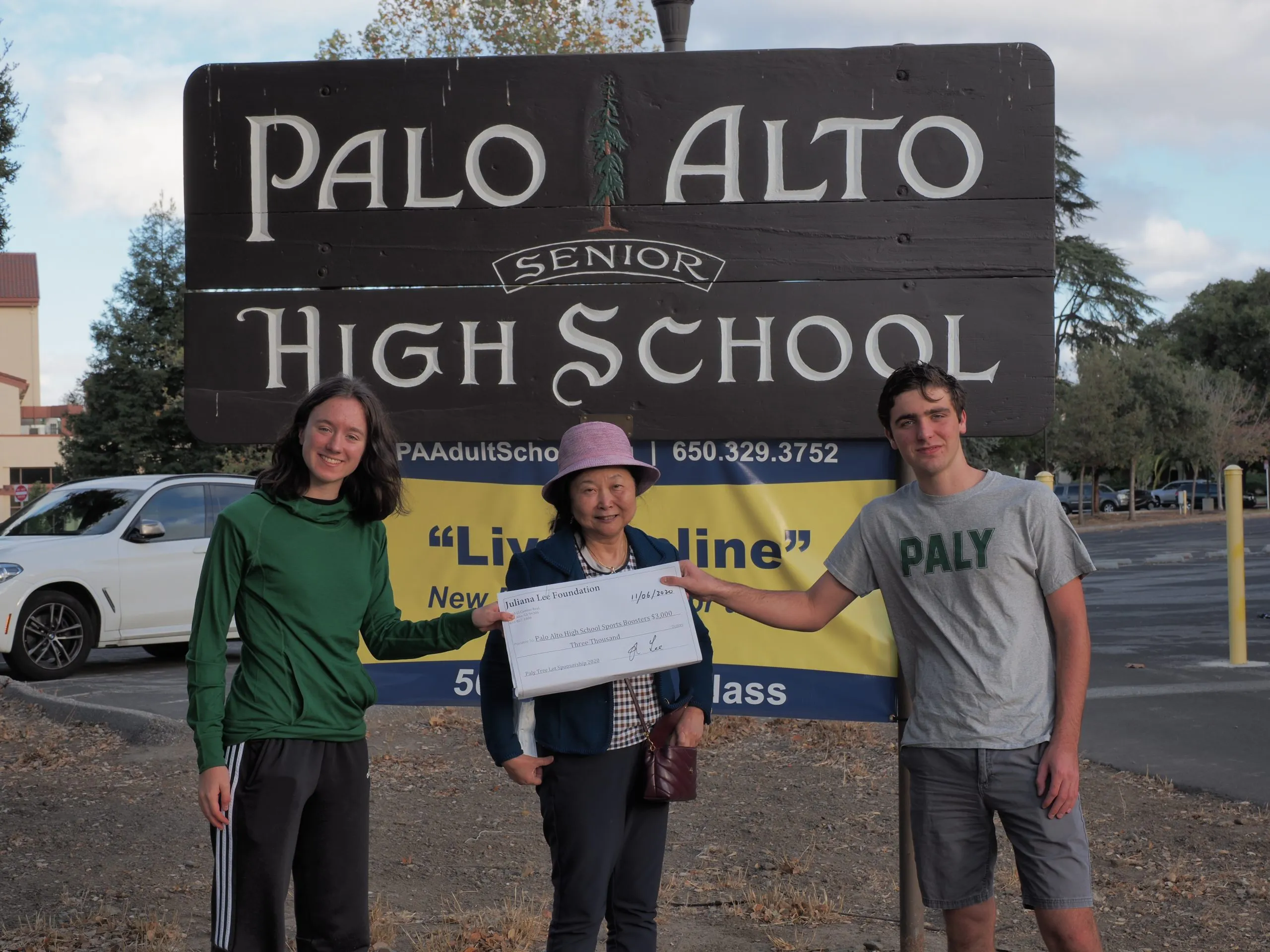 Palo Alto High Sports Boosters - Nov 2020